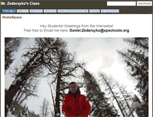 Tablet Screenshot of danielzederayko.spschools.org